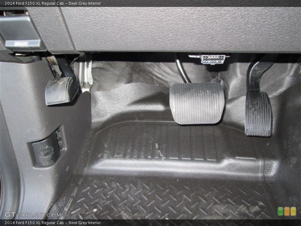 Steel Grey Interior Controls for the 2014 Ford F150 XL Regular Cab #89036022