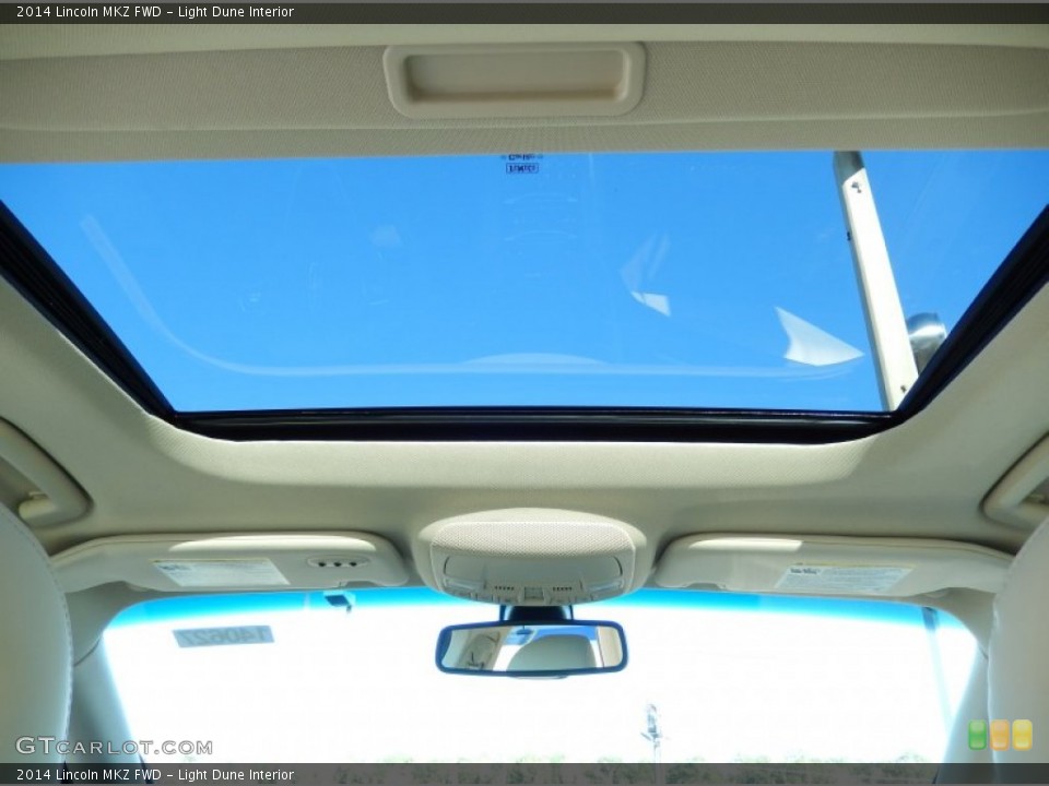 Light Dune Interior Sunroof for the 2014 Lincoln MKZ FWD #89039610