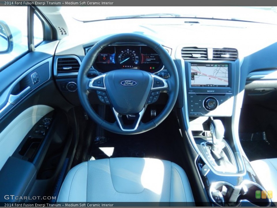 Medium Soft Ceramic Interior Dashboard for the 2014 Ford Fusion Energi Titanium #89040540