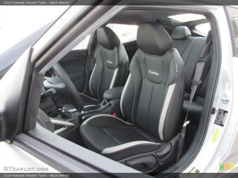 Black Interior Photo for the 2014 Hyundai Veloster Turbo #89041089