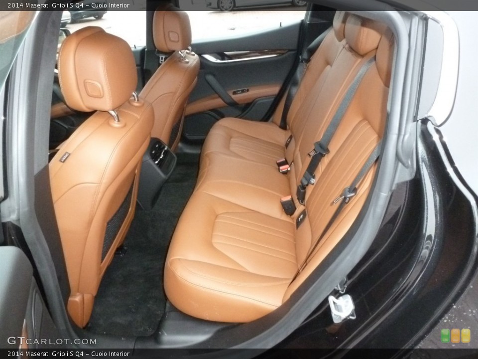 Cuoio Interior Rear Seat for the 2014 Maserati Ghibli S Q4 #89045706