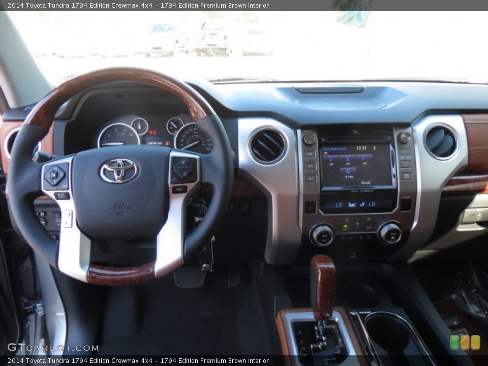 1794 Edition Premium Brown Interior Dashboard for the 2014 Toyota Tundra 1794 Edition Crewmax 4x4 #89049641