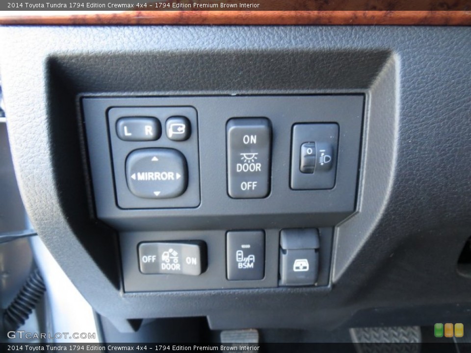 1794 Edition Premium Brown Interior Controls for the 2014 Toyota Tundra 1794 Edition Crewmax 4x4 #89049672