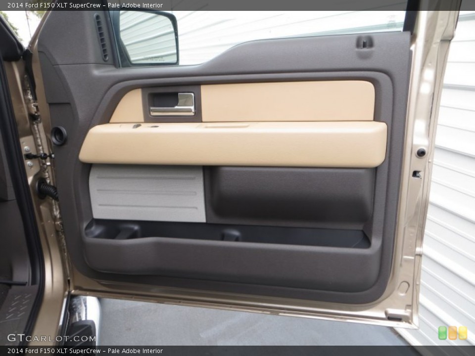Pale Adobe Interior Door Panel for the 2014 Ford F150 XLT SuperCrew #89051100