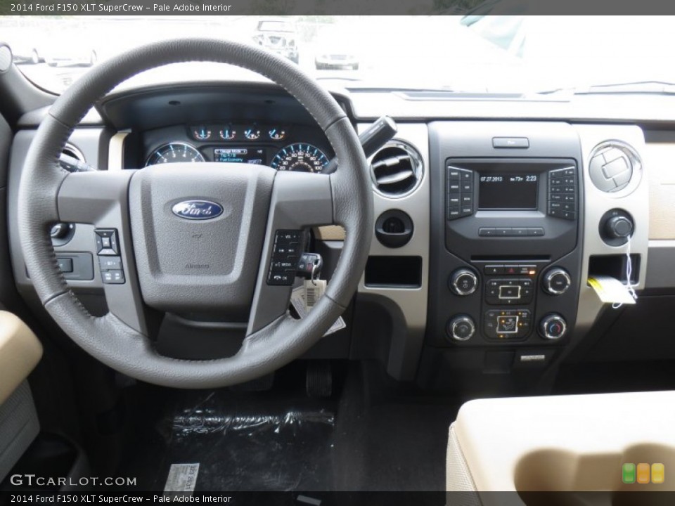 Pale Adobe Interior Dashboard for the 2014 Ford F150 XLT SuperCrew #89051127