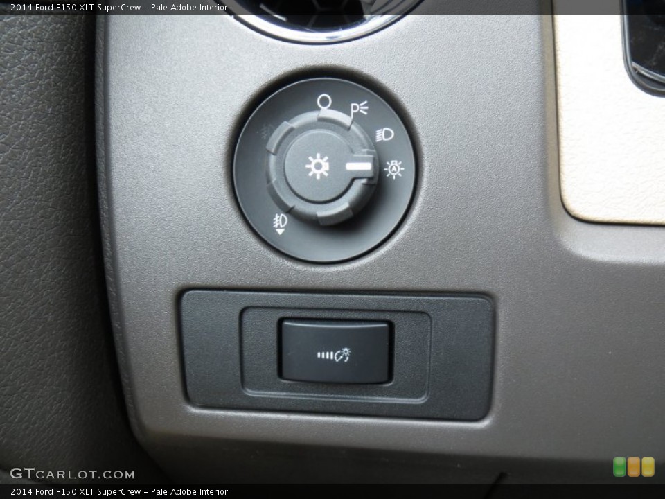 Pale Adobe Interior Controls for the 2014 Ford F150 XLT SuperCrew #89051142