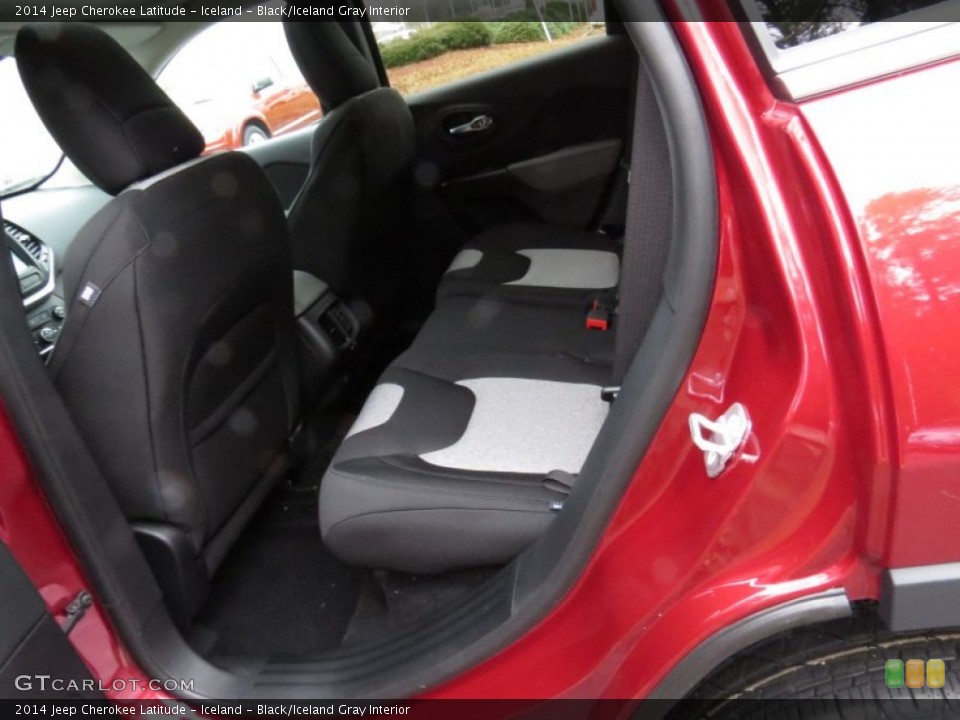 Iceland - Black/Iceland Gray Interior Rear Seat for the 2014 Jeep Cherokee Latitude #89057873