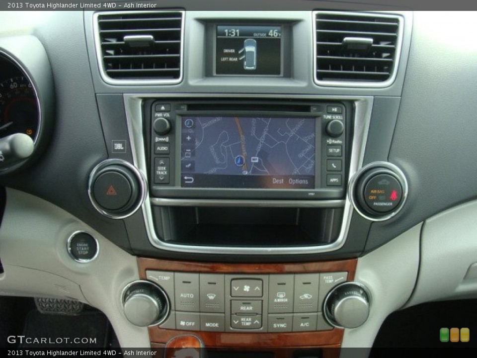 Ash Interior Navigation for the 2013 Toyota Highlander Limited 4WD #89063285