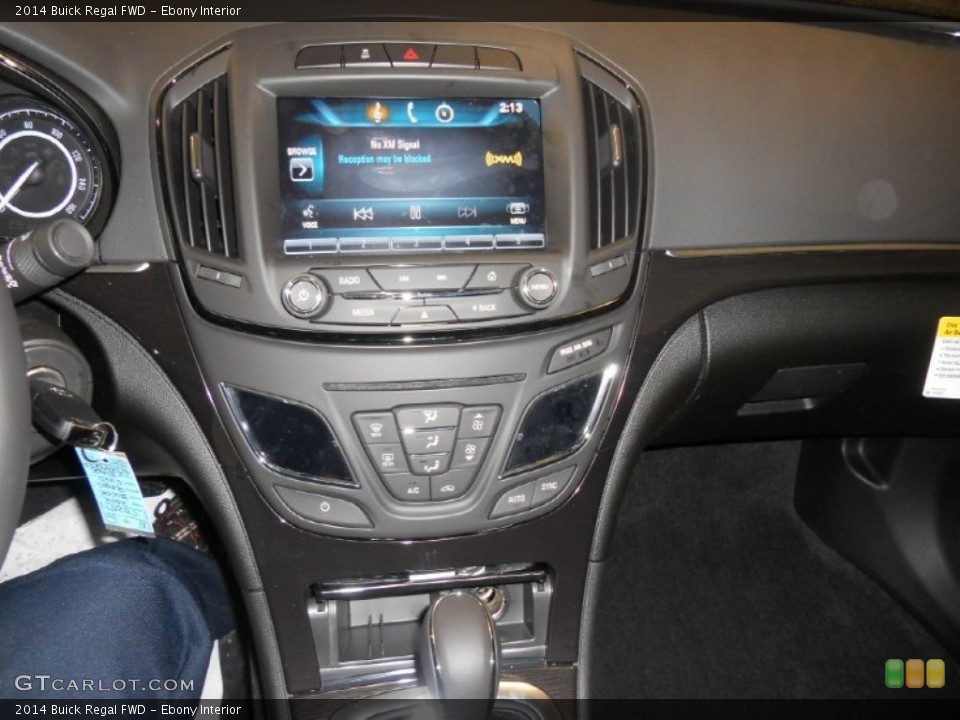 Ebony Interior Controls for the 2014 Buick Regal FWD #89066462