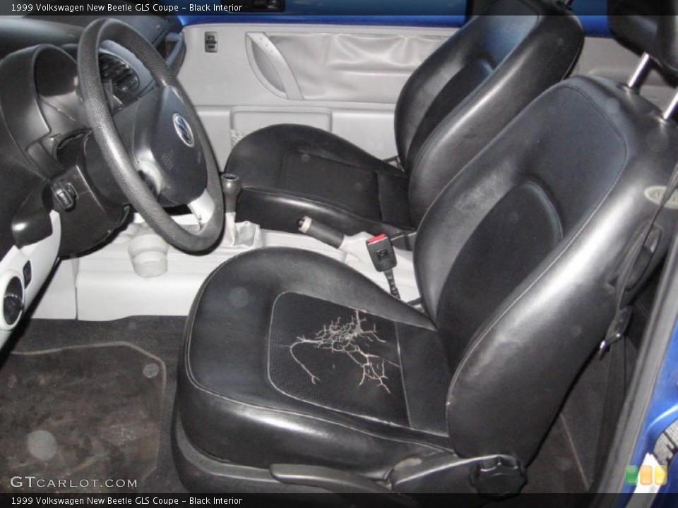 Black 1999 Volkswagen New Beetle Interiors