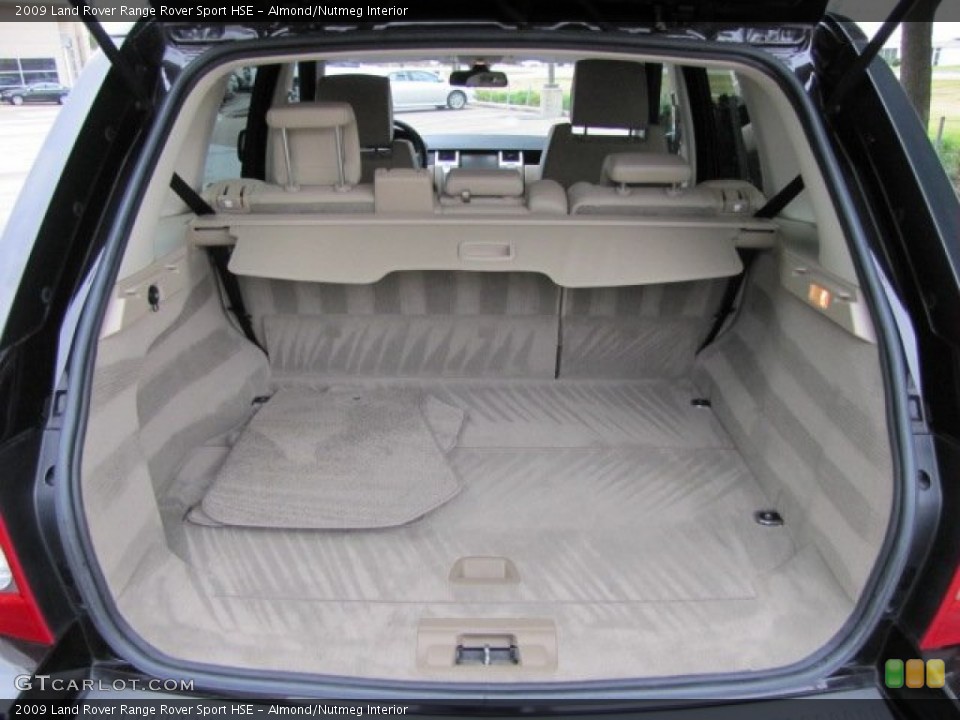 Almond/Nutmeg Interior Trunk for the 2009 Land Rover Range Rover Sport HSE #89074088