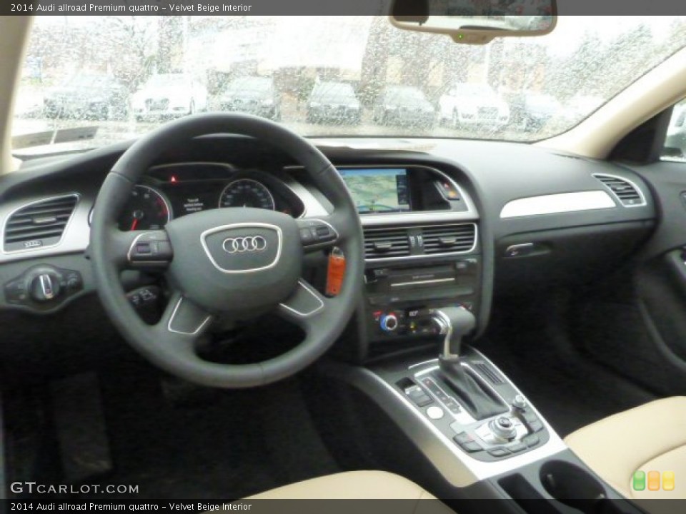 Velvet Beige Interior Prime Interior for the 2014 Audi allroad Premium quattro #89081285