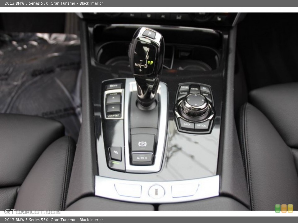 Black Interior Transmission for the 2013 BMW 5 Series 550i Gran Turismo #89084990