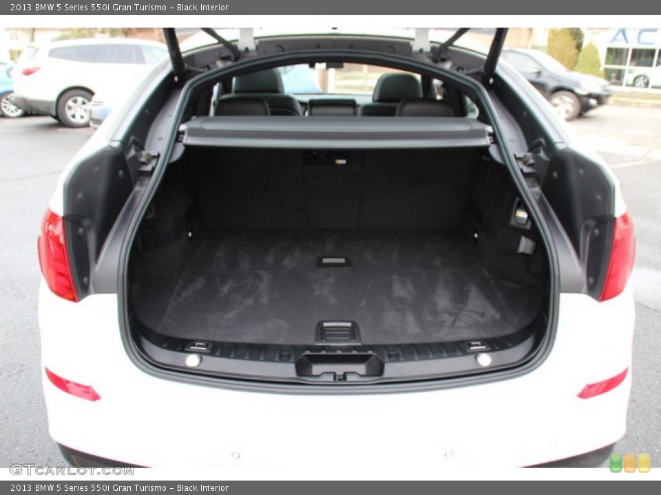 Black Interior Trunk for the 2013 BMW 5 Series 550i Gran Turismo #89085119