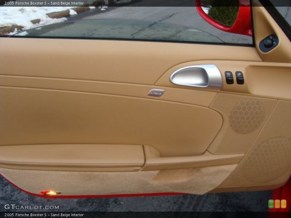 Sand Beige Interior Door Panel for the 2005 Porsche Boxster S #89085314