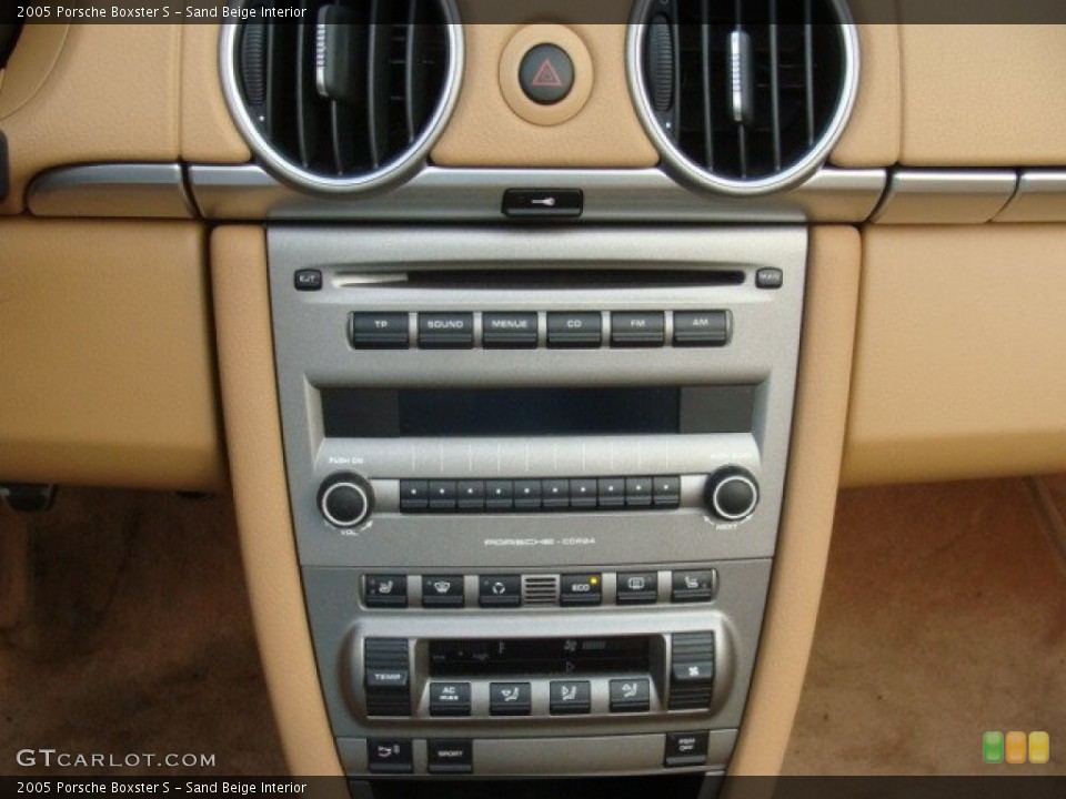 Sand Beige Interior Controls for the 2005 Porsche Boxster S #89085518