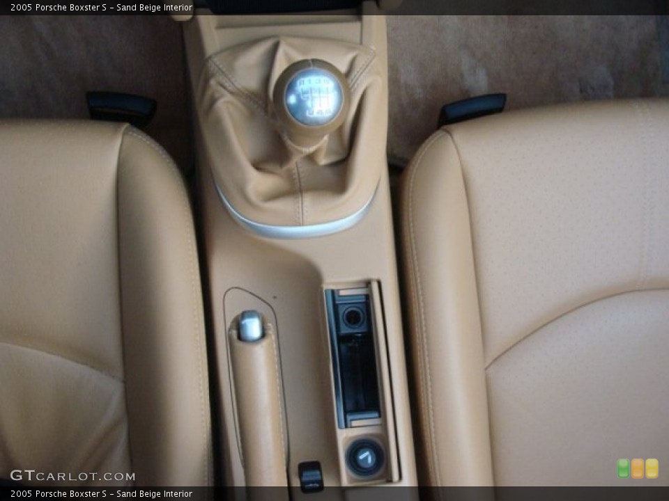 Sand Beige Interior Transmission for the 2005 Porsche Boxster S #89085566