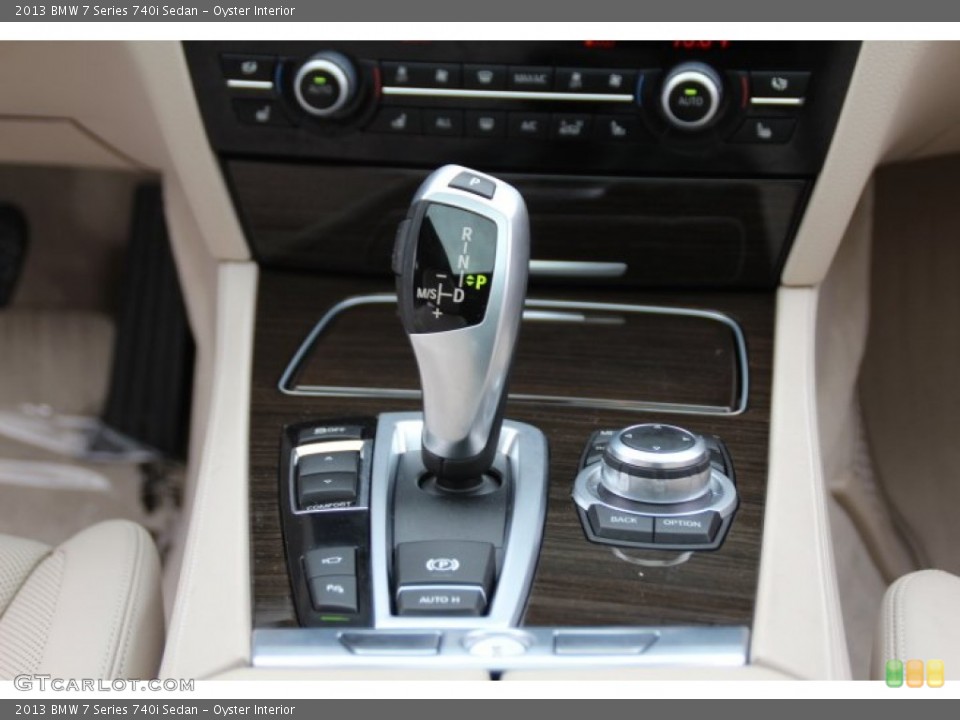 Oyster Interior Transmission for the 2013 BMW 7 Series 740i Sedan #89086409