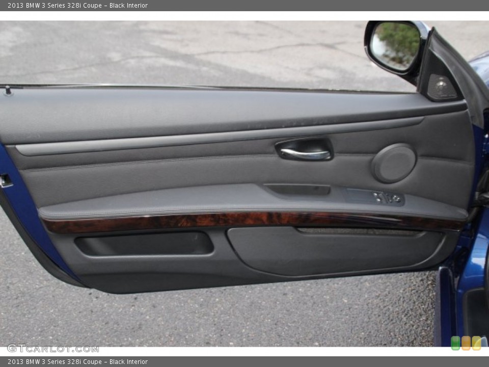 Black Interior Door Panel for the 2013 BMW 3 Series 328i Coupe #89086958