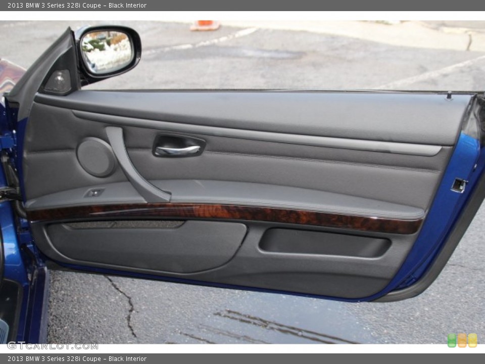 Black Interior Door Panel for the 2013 BMW 3 Series 328i Coupe #89087257
