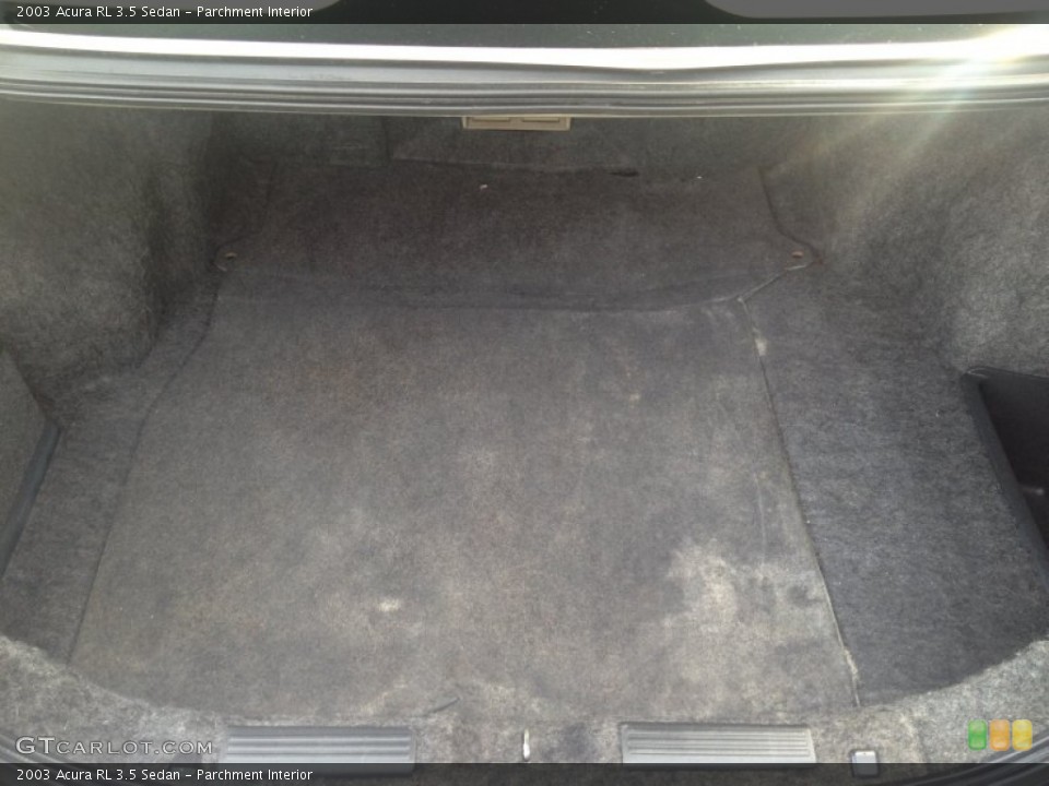 Parchment Interior Trunk for the 2003 Acura RL 3.5 Sedan #89088101