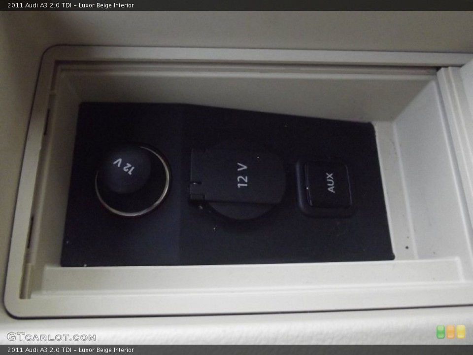 Luxor Beige Interior Controls for the 2011 Audi A3 2.0 TDI #89090879