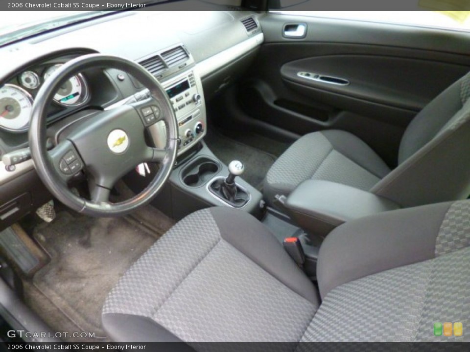 Ebony Interior Prime Interior for the 2006 Chevrolet Cobalt SS Coupe #89094182