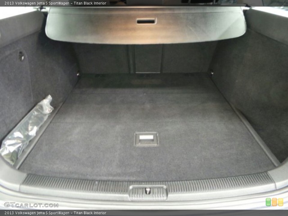 Titan Black Interior Trunk for the 2013 Volkswagen Jetta S SportWagen #89094296