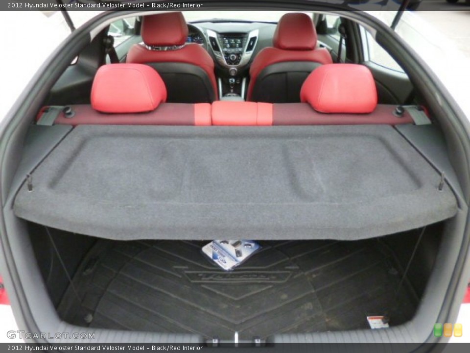 Black/Red Interior Trunk for the 2012 Hyundai Veloster  #89096138