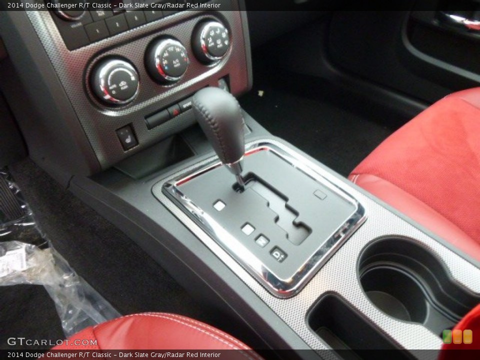 Dark Slate Gray/Radar Red Interior Transmission for the 2014 Dodge Challenger R/T Classic #89096629