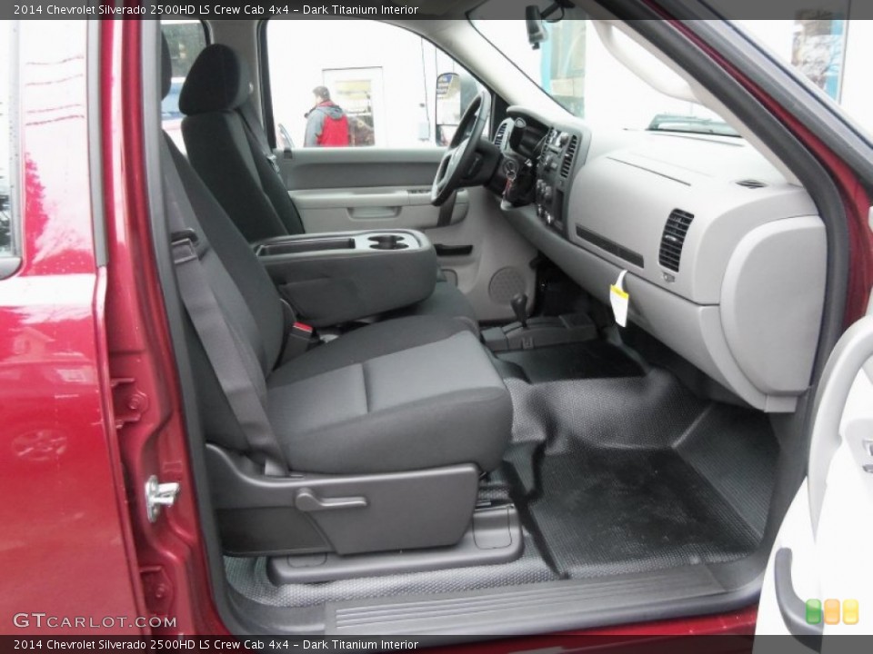 Dark Titanium Interior Photo for the 2014 Chevrolet Silverado 2500HD LS Crew Cab 4x4 #89098022