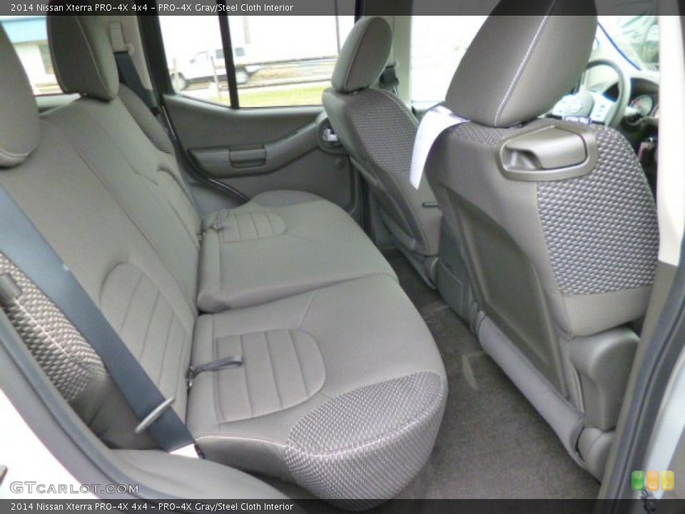 PRO-4X Gray/Steel Cloth Interior Rear Seat for the 2014 Nissan Xterra PRO-4X 4x4 #89098388