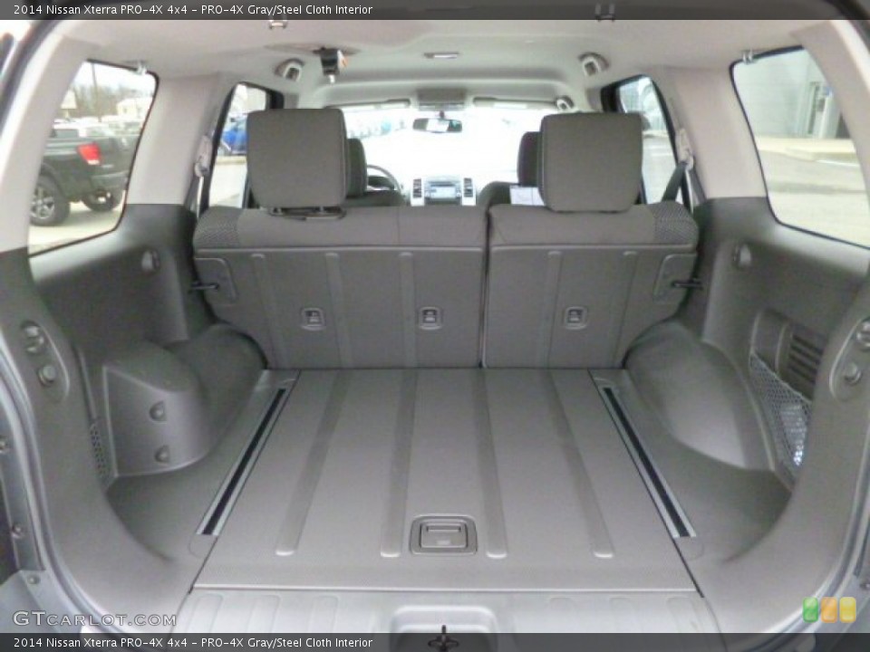 PRO-4X Gray/Steel Cloth Interior Trunk for the 2014 Nissan Xterra PRO-4X 4x4 #89098407
