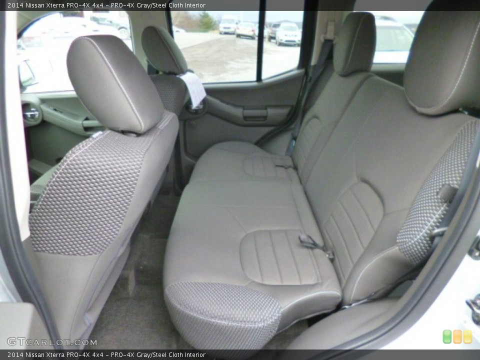 PRO-4X Gray/Steel Cloth Interior Rear Seat for the 2014 Nissan Xterra PRO-4X 4x4 #89098429