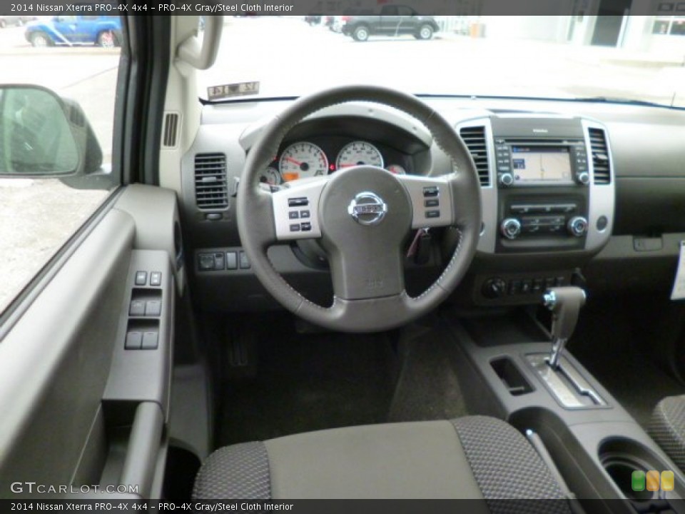 PRO-4X Gray/Steel Cloth Interior Dashboard for the 2014 Nissan Xterra PRO-4X 4x4 #89098450