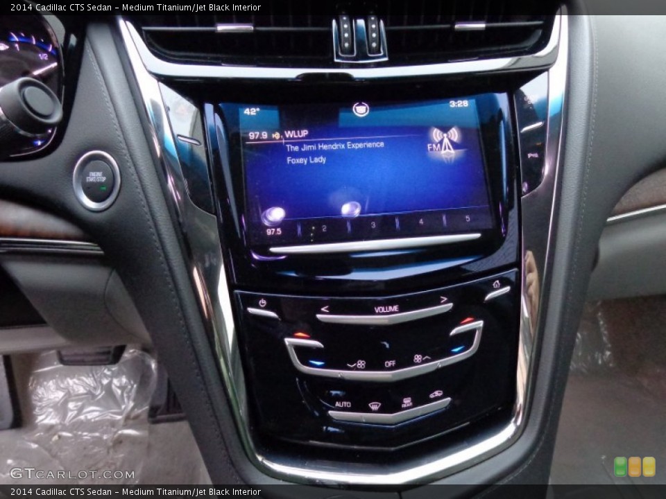Medium Titanium/Jet Black Interior Controls for the 2014 Cadillac CTS Sedan #89103029
