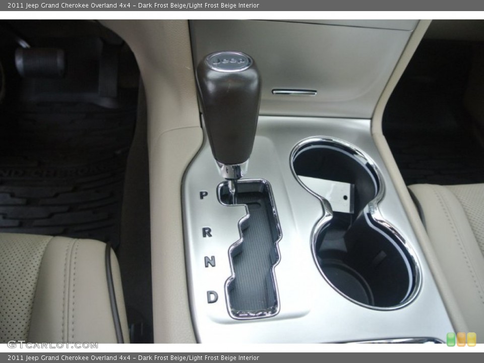 Dark Frost Beige/Light Frost Beige Interior Transmission for the 2011 Jeep Grand Cherokee Overland 4x4 #89103107