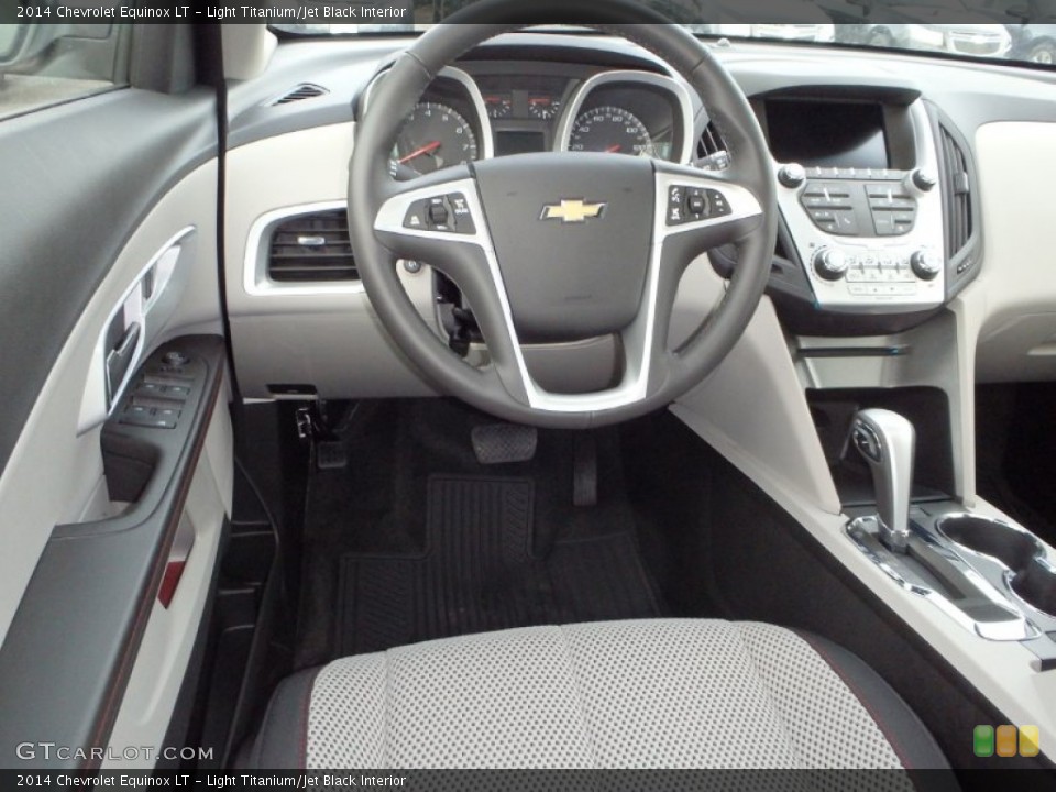 Light Titanium/Jet Black Interior Dashboard for the 2014 Chevrolet Equinox LT #89104100
