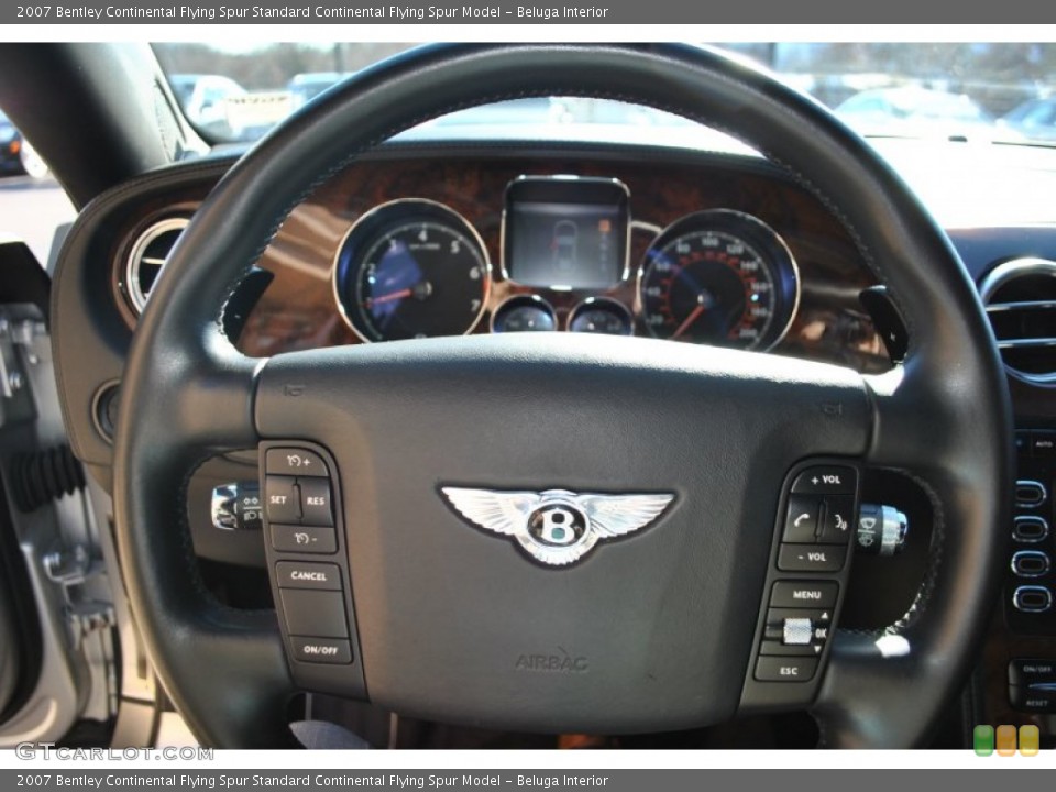 Beluga Interior Steering Wheel for the 2007 Bentley Continental Flying Spur  #89104913