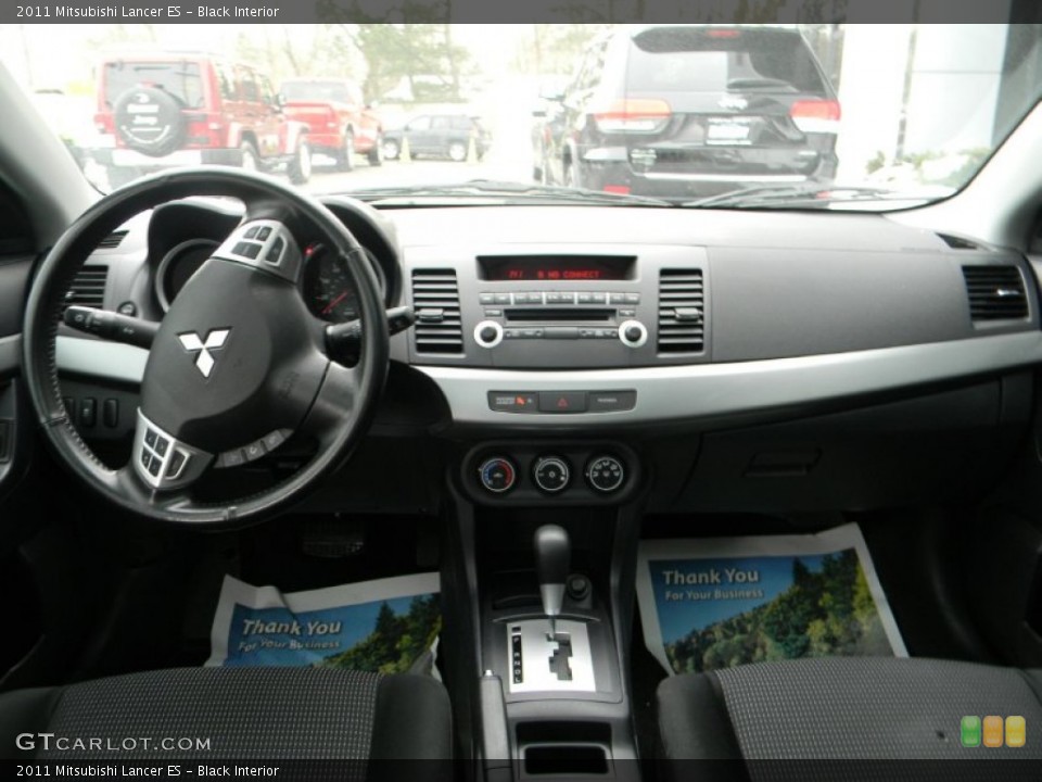 Black Interior Dashboard for the 2011 Mitsubishi Lancer ES #89111804