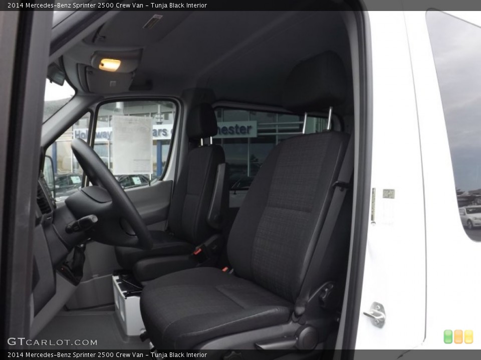 Tunja Black Interior Front Seat for the 2014 Mercedes-Benz Sprinter 2500 Crew Van #89114042