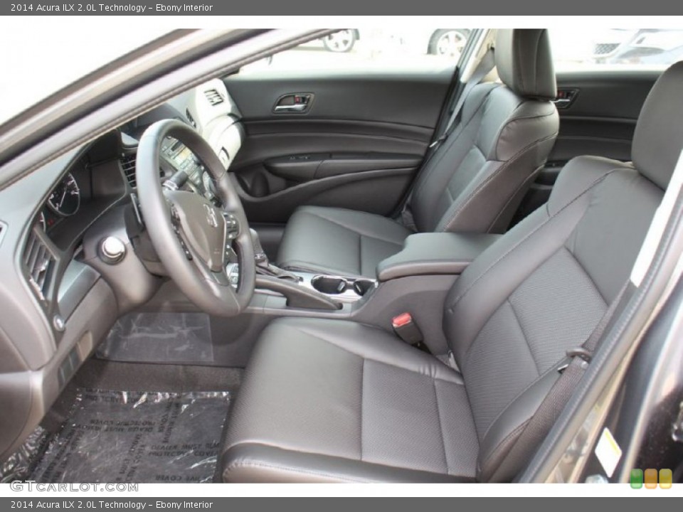 Ebony Interior Front Seat for the 2014 Acura ILX 2.0L Technology #89115665