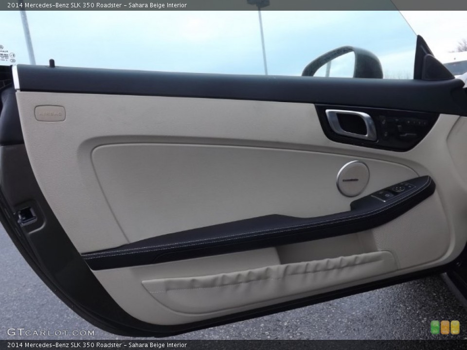 Sahara Beige Interior Door Panel for the 2014 Mercedes-Benz SLK 350 Roadster #89115959