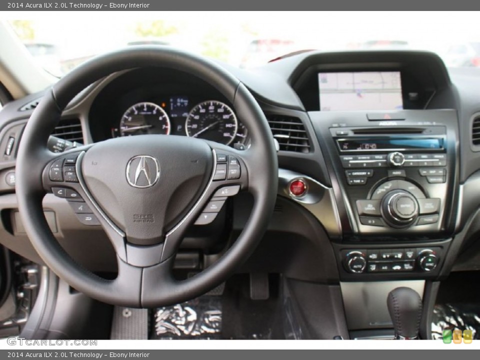 Ebony Interior Dashboard for the 2014 Acura ILX 2.0L Technology #89115983