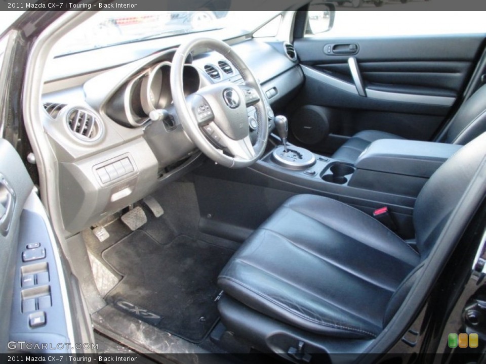 Black 2011 Mazda CX-7 Interiors