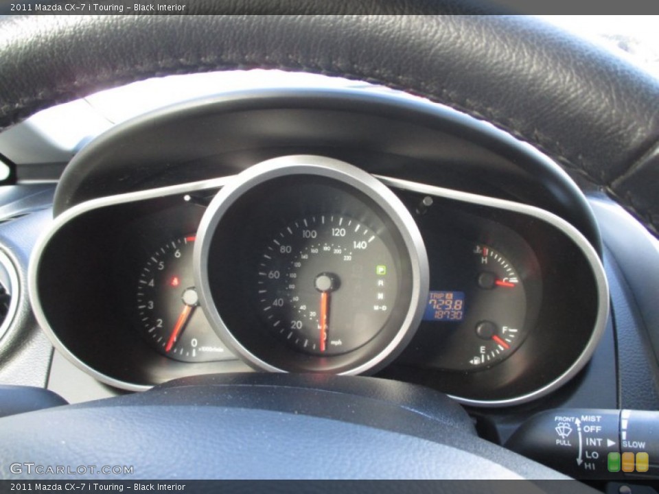 Black Interior Gauges for the 2011 Mazda CX-7 i Touring #89133188
