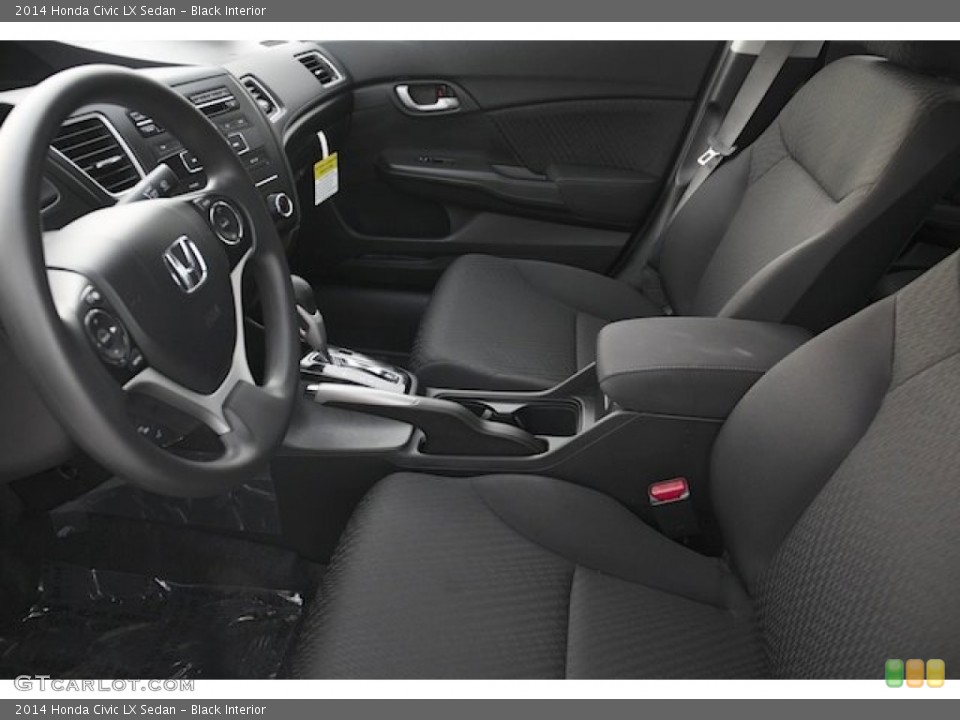 Black Interior Photo for the 2014 Honda Civic LX Sedan #89133653
