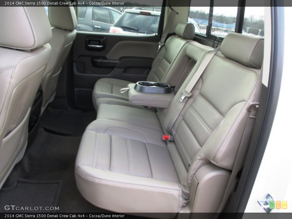 Cocoa/Dune Interior Rear Seat for the 2014 GMC Sierra 1500 Denali Crew Cab 4x4 #89136101