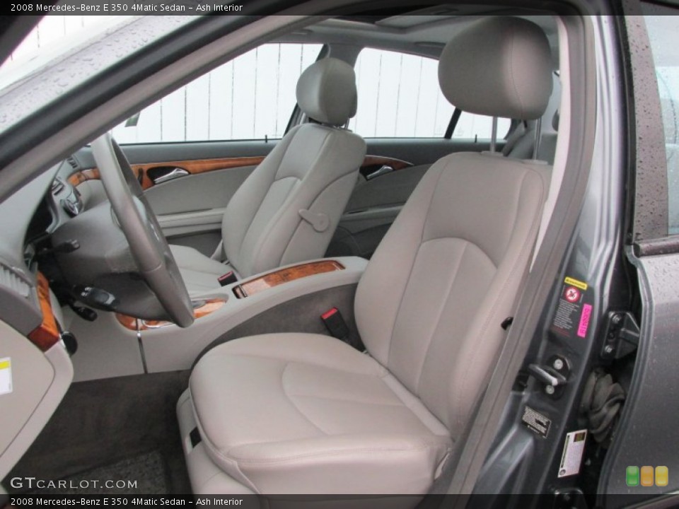 Ash Interior Front Seat for the 2008 Mercedes-Benz E 350 4Matic Sedan #89136170