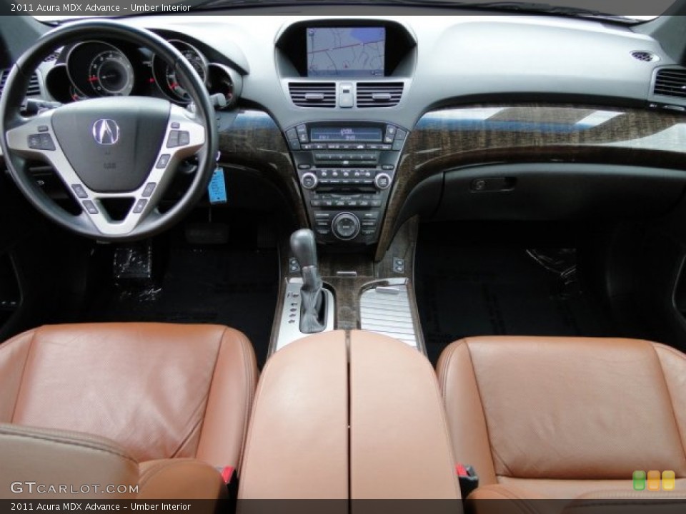 Umber Interior Dashboard for the 2011 Acura MDX Advance #89136950